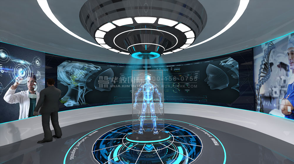鄭州黃河科技學院智慧醫(yī)療體驗廳