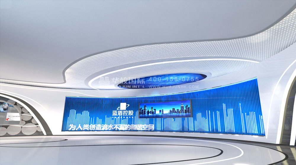 藍盾控股深汕展廳設計序廳