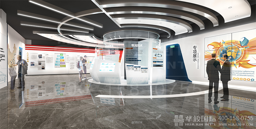 風(fēng)神物流廣州總部企業(yè)展廳設(shè)計(jì)