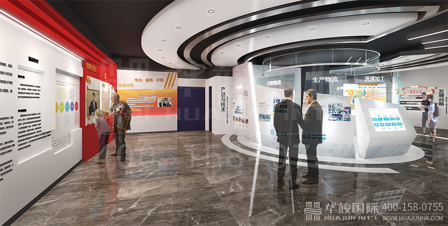 風(fēng)神物流廣州總部企業(yè)展廳設(shè)計(jì)